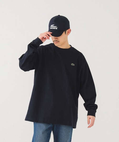 LACOSTE（ラコステ）の「LACOSTE for BEAMS / 別注 スイム ロゴ キャップ（キャップ・メンズ・ホワイト系その他/ブラック系その他/ブルー系その他/ネイビー系・ONE SIZE）」の7枚目の写真