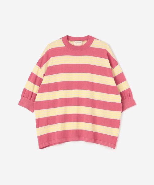 Bshop（ビショップ）の「MEYAME | 〈別注〉コットンニット ハーフ 