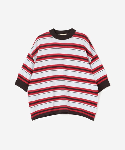 Bshop（ビショップ）の「MEYAME | 〈別注〉コットンニット ハーフ 