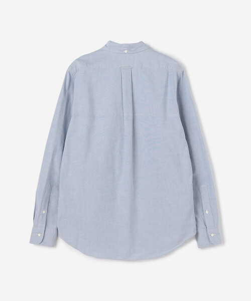 GYMPHLEX（ジムフレックス）の「Gymphlex | 長袖ボタンダウンシャツ SOLID MEN（シャツ/ブラウス・メンズ・ブルー/ホワイト・M/L/XL/S）」の3枚目の写真