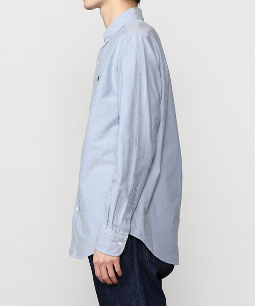 GYMPHLEX（ジムフレックス）の「Gymphlex | 長袖ボタンダウンシャツ SOLID MEN（シャツ/ブラウス・メンズ・ブルー/ホワイト・M/L/XL/S）」の21枚目の写真