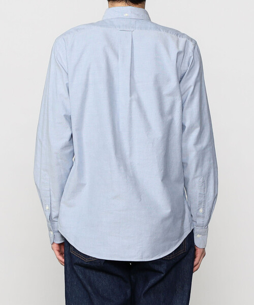 GYMPHLEX（ジムフレックス）の「Gymphlex | 長袖ボタンダウンシャツ SOLID MEN（シャツ/ブラウス・メンズ・ブルー/ホワイト・M/L/XL/S）」の20枚目の写真