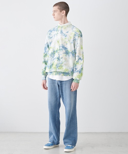 GYMPHLEX（ジムフレックス）の「Gymphlex | 長袖ボタンダウンシャツ SOLID MEN（シャツ/ブラウス・メンズ・ブルー/ホワイト・M/L/XL/S）」の5枚目の写真