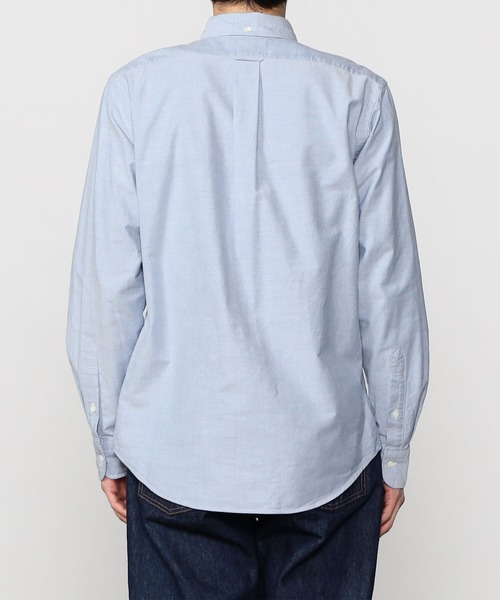 GYMPHLEX（ジムフレックス）の「Gymphlex | 長袖ボタンダウンシャツ SOLID MEN（シャツ/ブラウス・メンズ・ブルー/ホワイト・M/L/XL/S）」の8枚目の写真