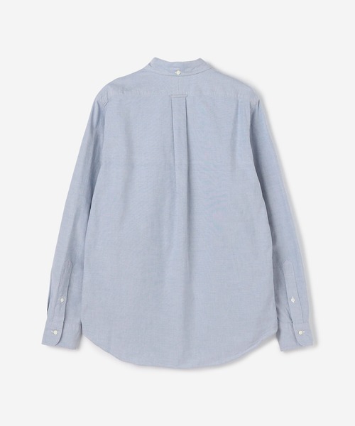 GYMPHLEX（ジムフレックス）の「Gymphlex | 長袖ボタンダウンシャツ SOLID MEN（シャツ/ブラウス・メンズ・ブルー/ホワイト・M/L/XL/S）」の10枚目の写真