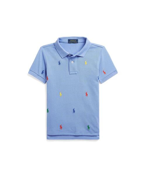 Polo ポニー コットン メッシュ ポロシャツ