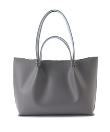 INDIVI | 【A4収納可能】ツーハンドルブロックバッグ(トートバッグ)