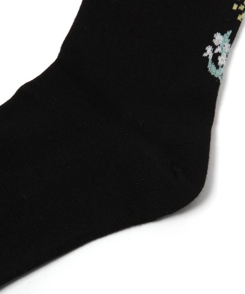 studio CLIP（スタディオクリップ）の「バックアートフラワータイツ（タイツ/ストッキング・レディース・ブラック/ネイビー・FREE）」の10枚目の写真