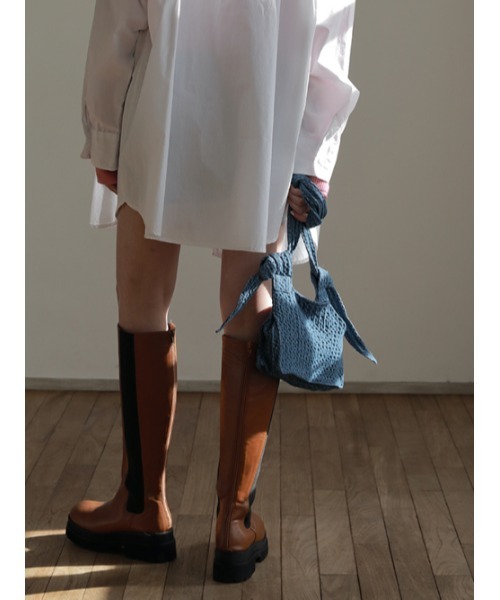 AMAIL（アマイル）の「Denideni bag（ショルダーバッグ・レディース・ブルー・FREE）」の5枚目の写真