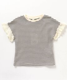 apres les cours | ワッフルフリルTシャツ(Tシャツ/カットソー)