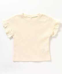 apres les cours | ワッフルフリルTシャツ(Tシャツ/カットソー)