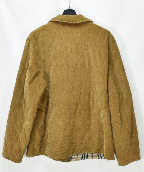 BURBERRY（バーバリー）の「【ヴィンテージ古着】BURBERRY LONDONN/バーバリー キルティング コーデュロイジャケット（ブルゾン・メンズ・ブラウン・LARGE）」の3枚目の写真