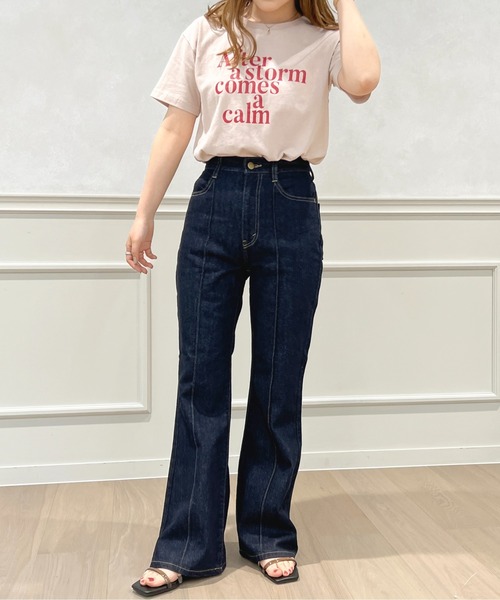 ダイアグラム　フレアデニムパンツ ダイアグラム フレアデニムパンツ