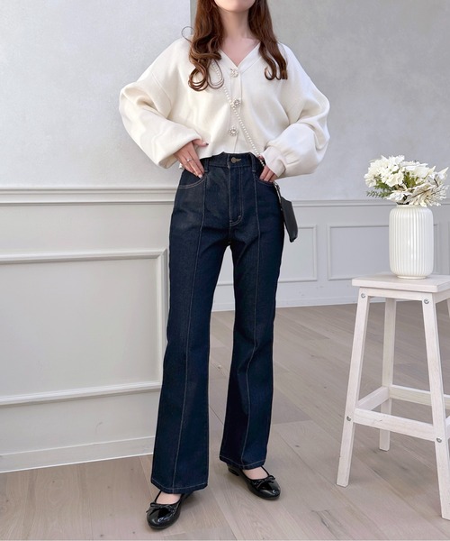 MARNI センターシームフレアデニム MARNI センターシームフレアデニム