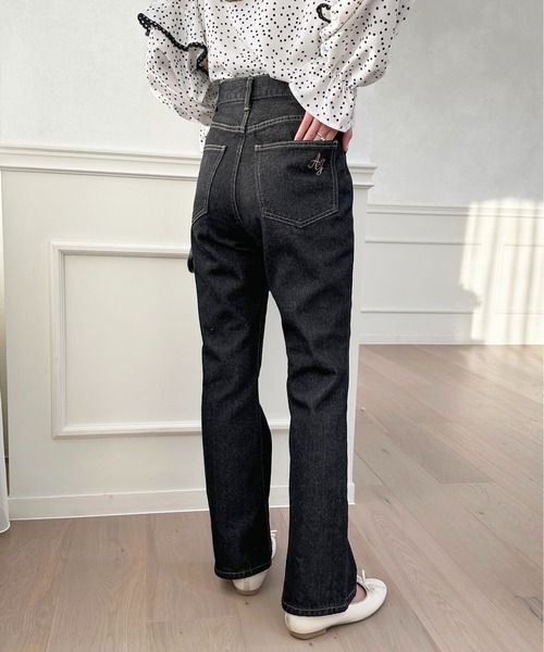 センターシームフレアデニム【ZOZOTOWN限定アイテム】（デニムパンツ