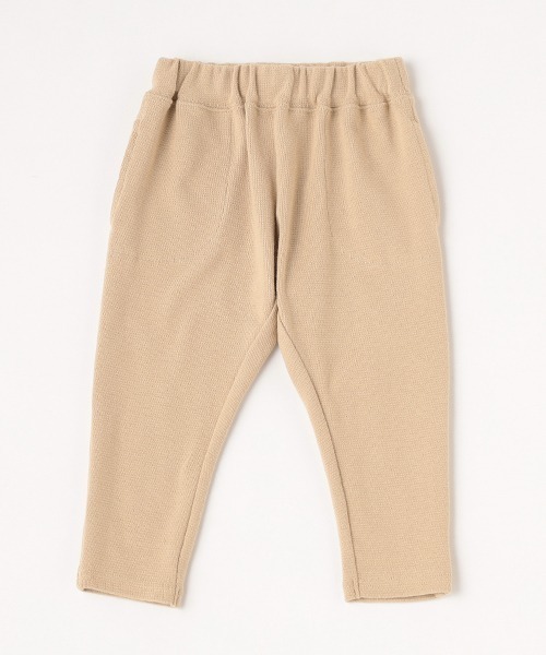 petit main（プティマイン）の「フライスサルエルパンツ（その他パンツ・キッズ・アイボリー/オレンジ/ブラック/オフホワイト/ライトグリーン/ベージュ・110cm/120cm/90cm/100cm/80ｃｍ）」の18枚目の写真