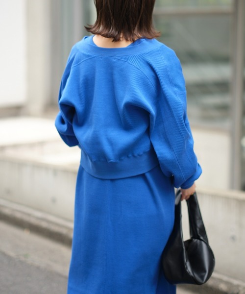 CIAOPANIC TYPY(チャオパニックティピー)の「【ドットボタンカーディガン付き】ノースリーブワンピース(ワンピース・レディース・ブラック/ブルー/ベージュ/アイボリー・ONE SIZE)」の18枚目の写真