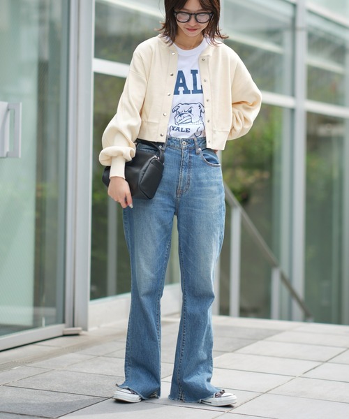 CIAOPANIC TYPY(チャオパニックティピー)の「【ドットボタンカーディガン付き】ノースリーブワンピース(ワンピース・レディース・ブラック/ブルー/ベージュ/アイボリー・ONE SIZE)」の20枚目の写真