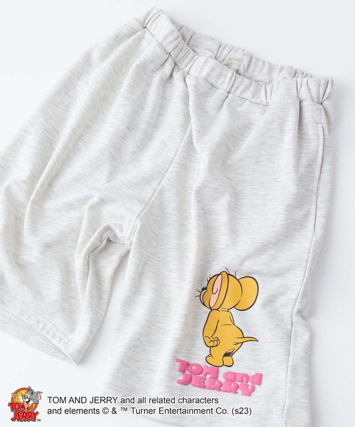 Tom&Jerry(トムアンドジェリー)の「【OUTDOOR PRODUCTS/アウトドアプロダクツ】【TOM AND JERRY/トムとジェリー】 別注 ミニ裏毛 ショートパンツ(その他パンツ・メンズ・ブラック/ブルー系その他/オフホワイト・X-LARGE/SMALL/LARGE/MEDIUM)」の2枚目の写真