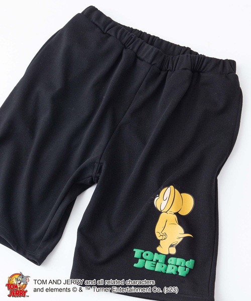 Tom&Jerry(トムアンドジェリー)の「【OUTDOOR PRODUCTS/アウトドアプロダクツ】【TOM AND JERRY/トムとジェリー】 別注 ミニ裏毛 ショートパンツ(その他パンツ・メンズ・ブラック/ブルー系その他/オフホワイト・X-LARGE/SMALL/LARGE/MEDIUM)」の3枚目の写真