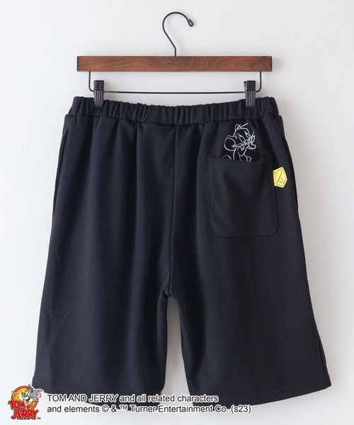 Tom&Jerry(トムアンドジェリー)の「【OUTDOOR PRODUCTS/アウトドアプロダクツ】【TOM AND JERRY/トムとジェリー】 別注 ミニ裏毛 ショートパンツ(その他パンツ・メンズ・ブラック/ブルー系その他/オフホワイト・X-LARGE/SMALL/LARGE/MEDIUM)」の7枚目の写真