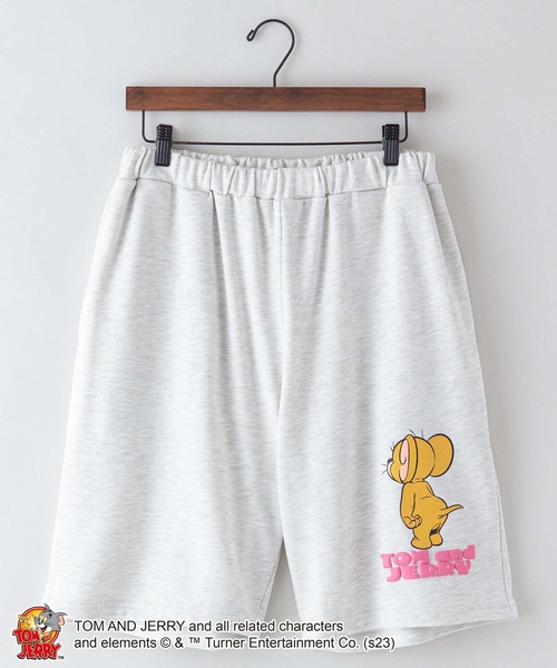 Tom&Jerry(トムアンドジェリー)の「【OUTDOOR PRODUCTS/アウトドアプロダクツ】【TOM AND JERRY/トムとジェリー】 別注 ミニ裏毛 ショートパンツ(その他パンツ・メンズ・ブラック/ブルー系その他/オフホワイト・X-LARGE/SMALL/LARGE/MEDIUM)」の4枚目の写真