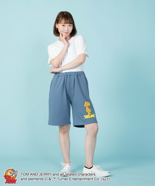 Tom&Jerry(トムアンドジェリー)の「【OUTDOOR PRODUCTS/アウトドアプロダクツ】【TOM AND JERRY/トムとジェリー】 別注 ミニ裏毛 ショートパンツ(その他パンツ・メンズ・ブラック/ブルー系その他/オフホワイト・X-LARGE/SMALL/LARGE/MEDIUM)」の16枚目の写真