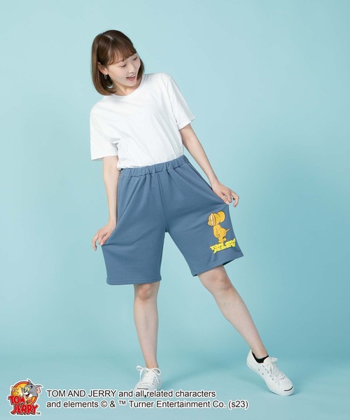 Tom&Jerry(トムアンドジェリー)の「【OUTDOOR PRODUCTS/アウトドアプロダクツ】【TOM AND JERRY/トムとジェリー】 別注 ミニ裏毛 ショートパンツ(その他パンツ・メンズ・ブラック/ブルー系その他/オフホワイト・X-LARGE/SMALL/LARGE/MEDIUM)」の17枚目の写真