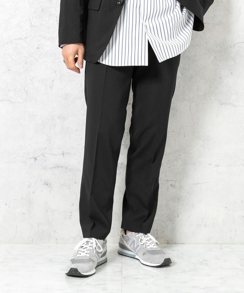 URBAN RESEARCH ROSSO MEN（アーバンリサーチロッソメン）の「『一部WEB限定カラー』『XLサイズあり』ウォッシャブルリネンライクセットアップ（セットアップ・メンズ・ブラック/チャコールグレー/ブラウン・MEDIUM/LARGE/X-LARGE）」の21枚目の写真