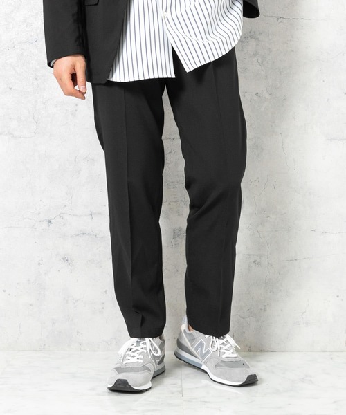 URBAN RESEARCH ROSSO MEN（アーバンリサーチロッソメン）の「『一部WEB限定カラー』『XLサイズあり』ウォッシャブルリネンライクセットアップ（セットアップ・メンズ・ブラック/チャコールグレー/ブラウン・MEDIUM/LARGE/X-LARGE）」の22枚目の写真