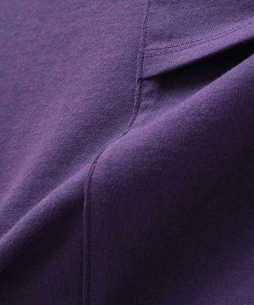 POLYPLOID（ポリプロイド）の「【POLYPLOID / ポリプロイド】OVERSIZE T SHIRT C ムジ（Tシャツ/カットソー・メンズ・ブラック/パープル・2/3）」の10枚目の写真