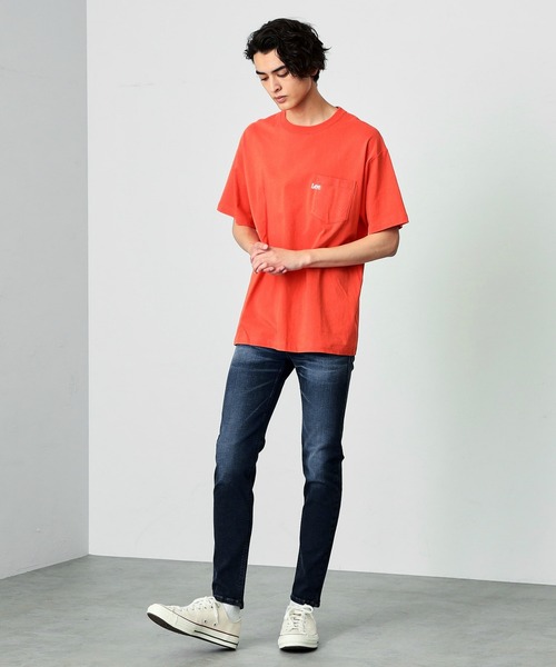 セール】Lee/リー ポケットミニ刺繍 半袖Tシャツ（Tシャツ