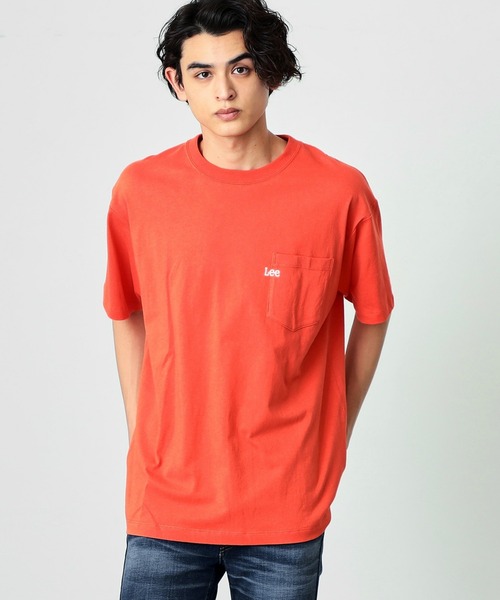 セール】Lee/リー ポケットミニ刺繍 半袖Tシャツ（Tシャツ