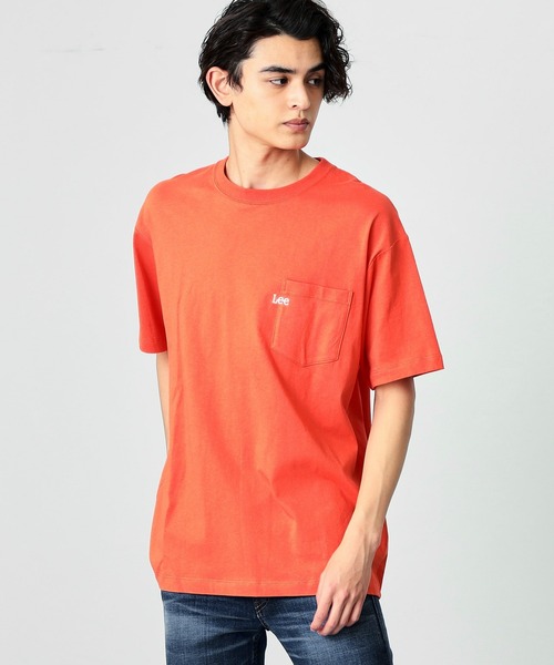 セール】Lee/リー ポケットミニ刺繍 半袖Tシャツ（Tシャツ
