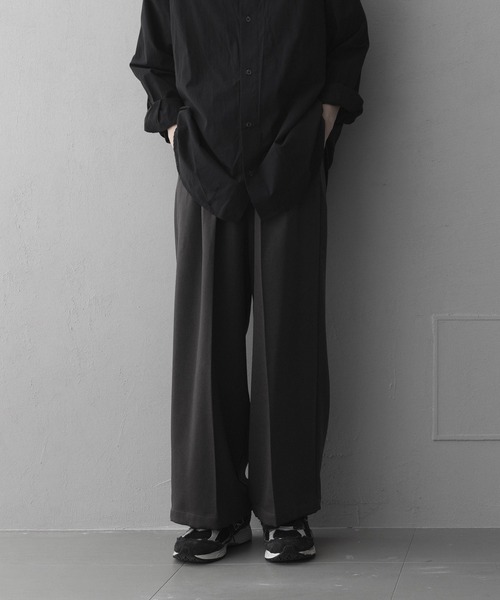 remer ルーズプレミアムチノストレートワイドパンツ ベージュ M loose premium chino straight wide PT / ルーズプレミアムチノ