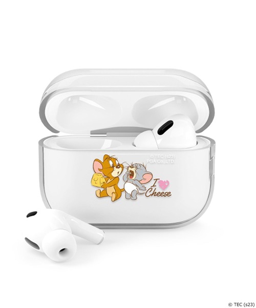 Tom&Jerry(トムアンドジェリー)の「【公式】トムとジェリー ソフトクリアケース AirPodsPro2対応(ヘッドフォン/イヤホン・レディース・その他1/その他2・FREE)」の2枚目の写真