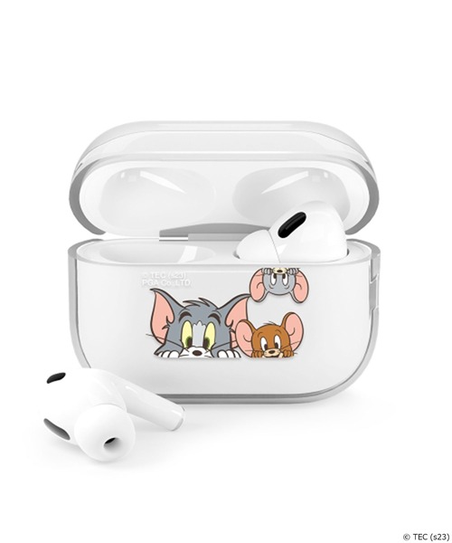Tom&Jerry(トムアンドジェリー)の「【公式】トムとジェリー ソフトクリアケース AirPodsPro2対応(ヘッドフォン/イヤホン・レディース・その他1/その他2・FREE)」の1枚目の写真