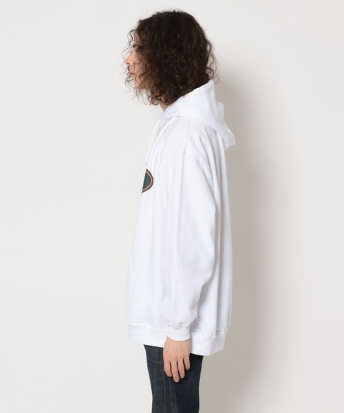 MANASTASH(マナスタッシュ)の「MANASTASH/マナスタッシュ/ClassicLogoHoodie/クラシックロゴパーカー(パーカー・メンズ・グリーン/ホワイト/ブラック・F/L/XL/M)」の5枚目の写真