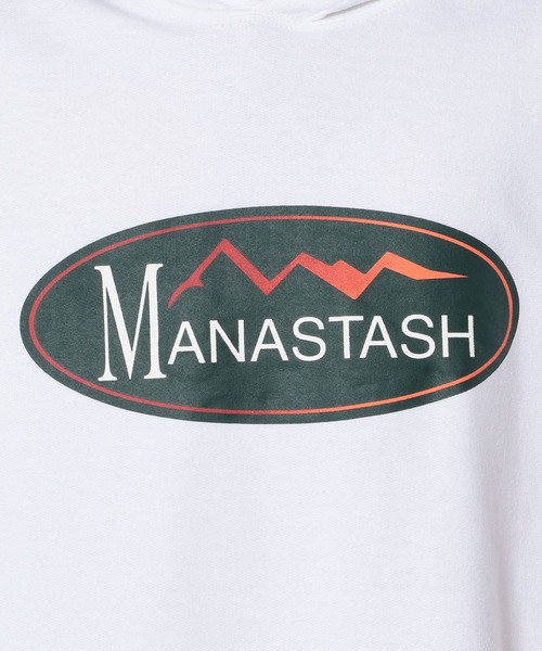 MANASTASH(マナスタッシュ)の「MANASTASH/マナスタッシュ/ClassicLogoHoodie/クラシックロゴパーカー(パーカー・メンズ・グリーン/ホワイト/ブラック・F/L/XL/M)」の8枚目の写真