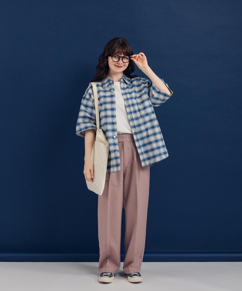 MUHET(ミュエータ)の「ウエストベルトセンタープレスパンツ(その他パンツ・レディース・ブラック/ピンク/ブラウン/グリーン・SMALL/MEDIUM/X-LARGE)」の21枚目の写真