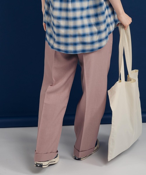 MUHET(ミュエータ)の「ウエストベルトセンタープレスパンツ(その他パンツ・レディース・ブラック/ピンク/ブラウン/グリーン・SMALL/MEDIUM/X-LARGE)」の20枚目の写真