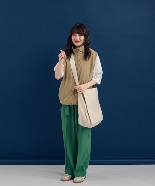 MUHET(ミュエータ)の「ウエストベルトセンタープレスパンツ(その他パンツ・レディース・ブラック/ピンク/ブラウン/グリーン・SMALL/MEDIUM/X-LARGE)」の8枚目の写真