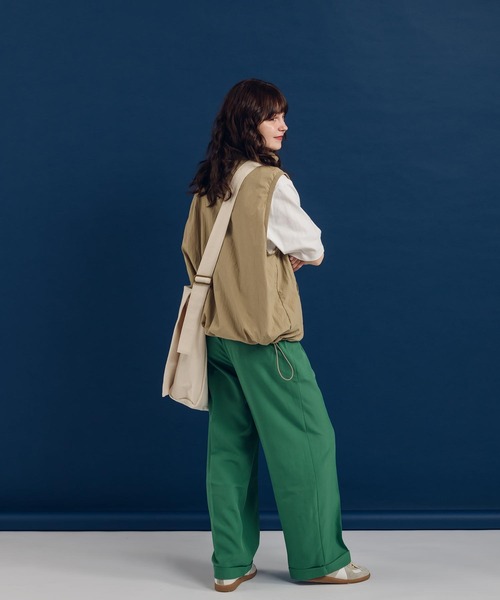 MUHET(ミュエータ)の「ウエストベルトセンタープレスパンツ(その他パンツ・レディース・ブラック/ピンク/ブラウン/グリーン・SMALL/MEDIUM/X-LARGE)」の10枚目の写真