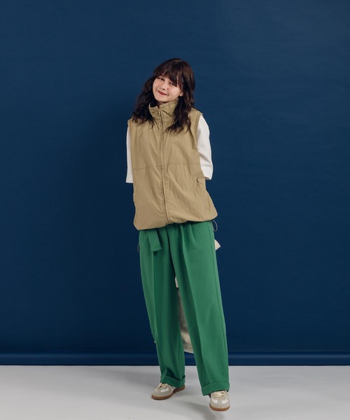MUHET(ミュエータ)の「ウエストベルトセンタープレスパンツ(その他パンツ・レディース・ブラック/ピンク/ブラウン/グリーン・SMALL/MEDIUM/X-LARGE)」の9枚目の写真