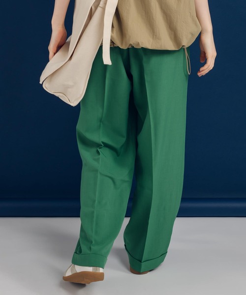 MUHET(ミュエータ)の「ウエストベルトセンタープレスパンツ(その他パンツ・レディース・ブラック/ピンク/ブラウン/グリーン・SMALL/MEDIUM/X-LARGE)」の7枚目の写真