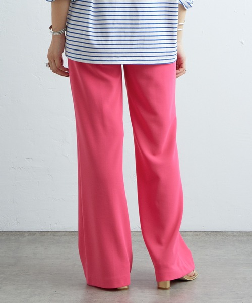 SHENERY(シーナリー)の「ストレートイージーパンツ(その他パンツ・レディース・ブラック/ピンク・36/38)」の8枚目の写真