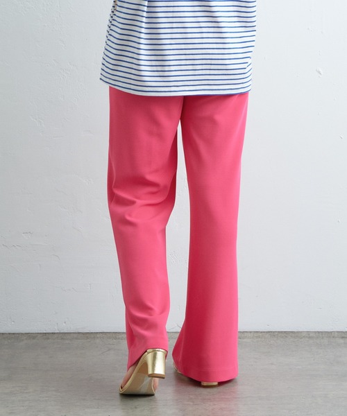 SHENERY(シーナリー)の「ストレートイージーパンツ(その他パンツ・レディース・ブラック/ピンク・36/38)」の9枚目の写真