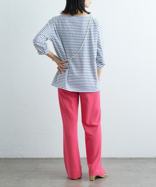 SHENERY(シーナリー)の「ストレートイージーパンツ(その他パンツ・レディース・ブラック/ピンク・36/38)」の19枚目の写真