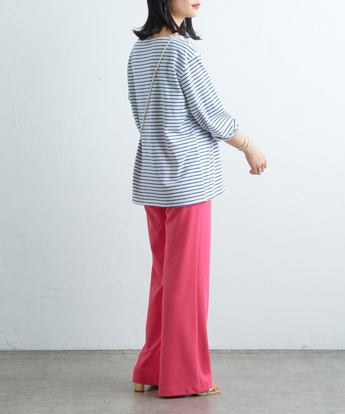 SHENERY(シーナリー)の「ストレートイージーパンツ(その他パンツ・レディース・ブラック/ピンク・36/38)」の20枚目の写真