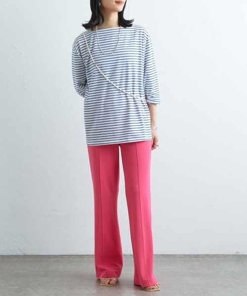 SHENERY(シーナリー)の「ストレートイージーパンツ(その他パンツ・レディース・ブラック/ピンク・36/38)」の15枚目の写真